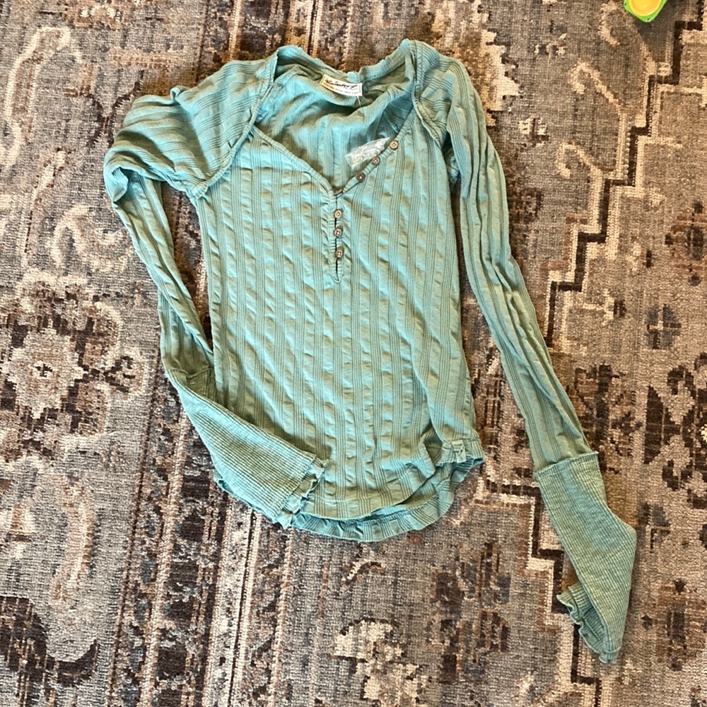 Free People Wild Hearts Henley